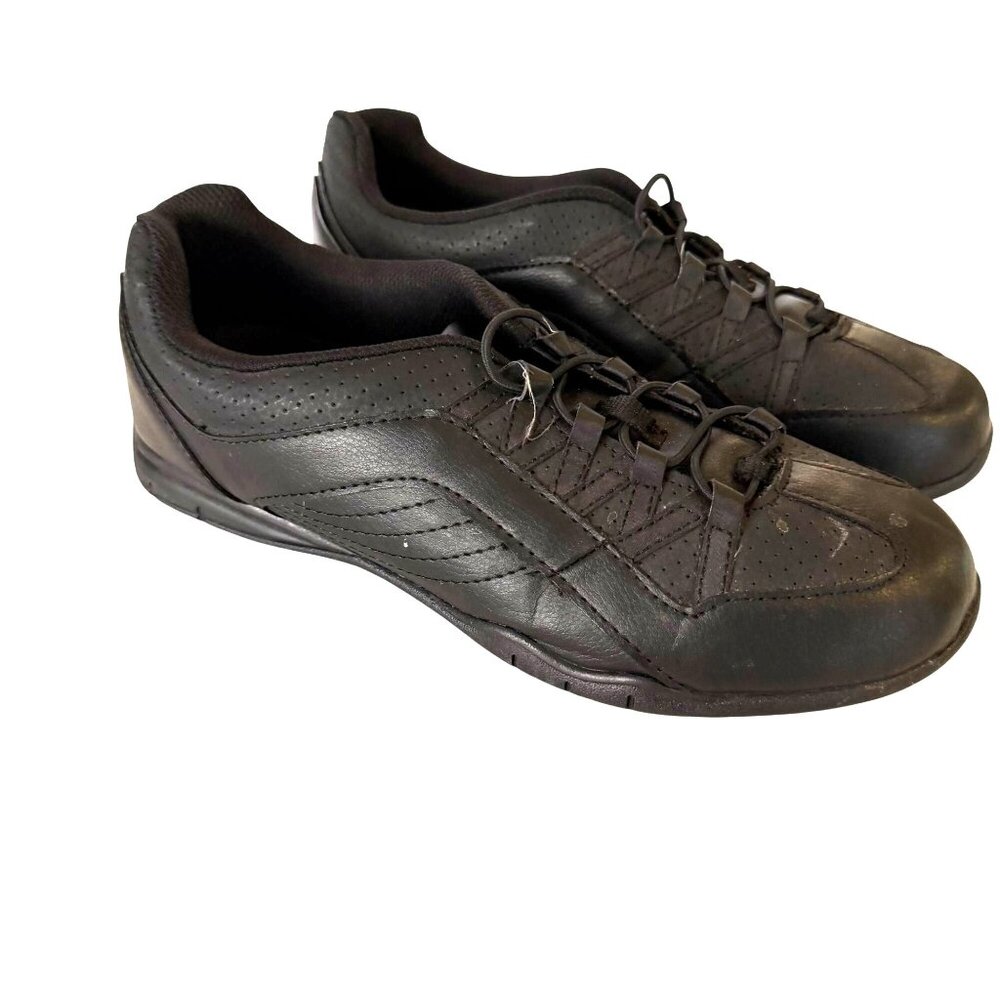 SafeTStep Comfort Walking Sneakers 10W Womens Black Low Top 141470 Safe T Step - Picture 6 of 7